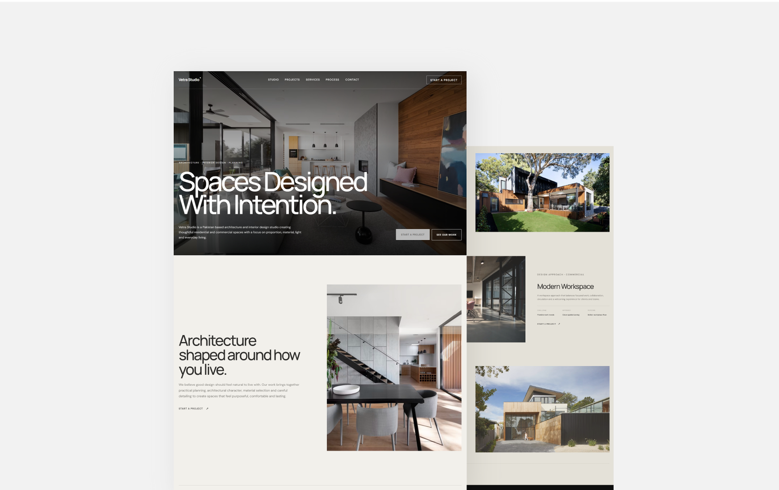 Vetra Studio website project